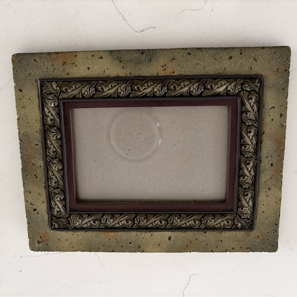 Hearthstone by Bill Strods Rustic Green picture frame 4x6